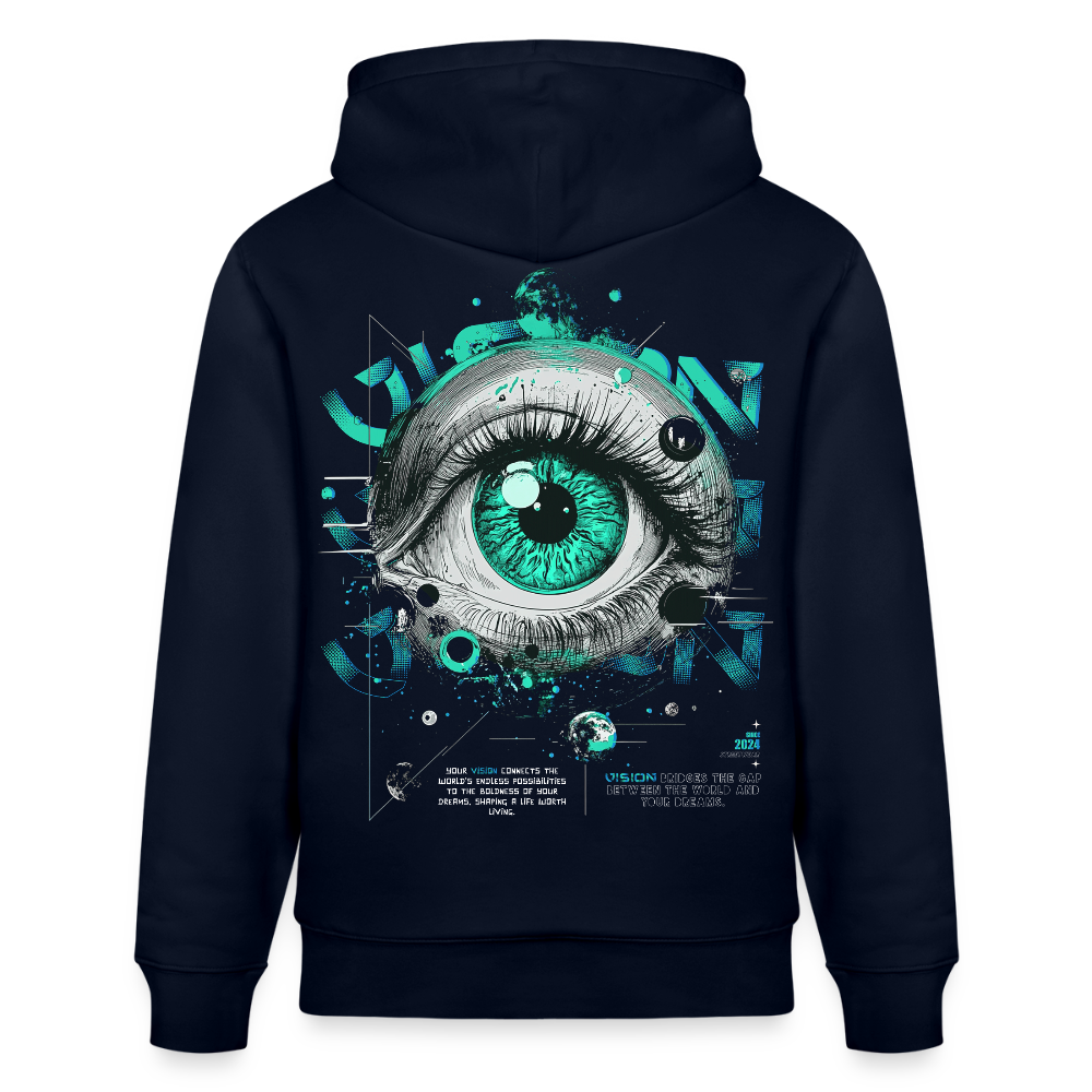 Persephone , Auge, 1st | Cruiser, Unisex Bio-Hoodie - Navy