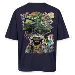 Oceani, Berge, 1st | Breezy, Oversized Unisex T-Shirt - Navy