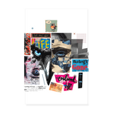 Saturnion, Raabe, 1st | Poster 20x30 cm - Weiß