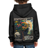 Aphroan, Bär, 1st | Kinder Hoodie - Schwarz