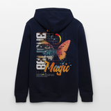 Derdiyok, Schmetterling, 1st | Cruiser, Unisex Bio-Hoodie - Navy