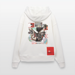 Zentharior, Schmetterling, 1st | Heavyweight Oversized Bio Hoodie, Unisex - OFF WHITE