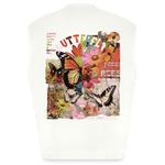 Azaroth, Schmetterling, 1st | Heavyweight Oversized Bio Tank Top, Unisex - OFF WHITE