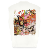 Azaroth, Schmetterling, 1st | Heavyweight Oversized Bio Tank Top, Unisex - OFF WHITE