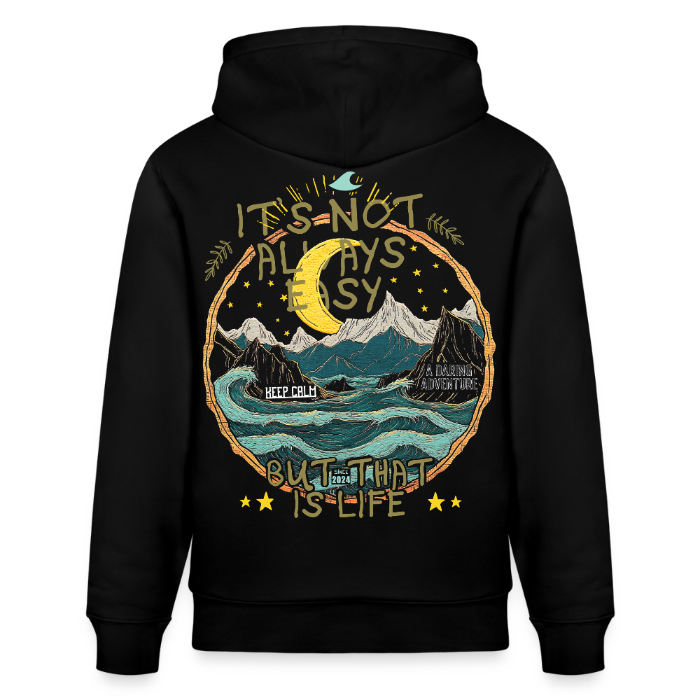 Izanami, Berge, 1st | Cruiser, Unisex Bio-Hoodie - Schwarz