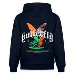 Noşîrêwan, Schmetterling, 1st | Cruiser, Unisex Bio-Hoodie - Navy