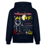 Diony, Wolf, 1st | Cruiser, Unisex Bio-Hoodie - Navy