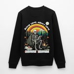 Tethyan, Skelet, 1st | Roller, Unisex Bio-Sweatshirt - Schwarz