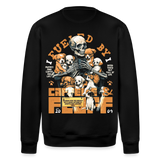 Nyxian, Skelet & Welpen, 1st | Roller, Unisex Bio-Sweatshirt - Schwarz