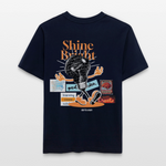 Gulperî, Glühbirne, 1st | Essential, Relaxed Fit Unisex Bio T-Shirt - Navy