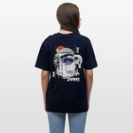 Yuanshi, Auge, 1st | Essential, Relaxed Fit Unisex Bio T-Shirt - Navy