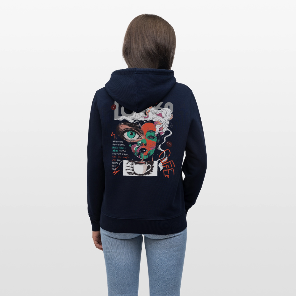 Zalzalak, Kaffee, 1st | Cruiser, Unisex Bio-Hoodie - Navy