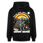 Tethyan, Skelet, 1st | Freshhood, Oversized Unisex Hoodie - Schwarz