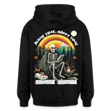 Tethyan, Skelet, 1st | Freshhood, Oversized Unisex Hoodie - Schwarz