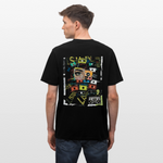 Orphean, Reh, 1st | Essential, Relaxed Fit Unisex Bio T-Shirt - Schwarz