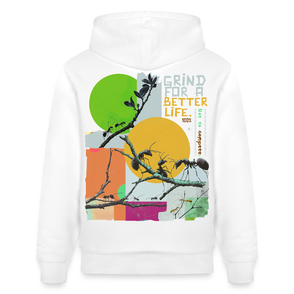 Draganis, Ameisen, 1st | Cruiser, Unisex Bio-Hoodie - Weiß