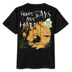 Amphionan, Palmen, 1st | Kinder Bio T-Shirt - Schwarz