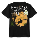 Amphionan, Palmen, 1st | Kinder Bio T-Shirt - Schwarz