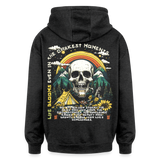 Panian, Berge, 1st | Freshhood, Oversized Unisex Hoodie - Anthrazit