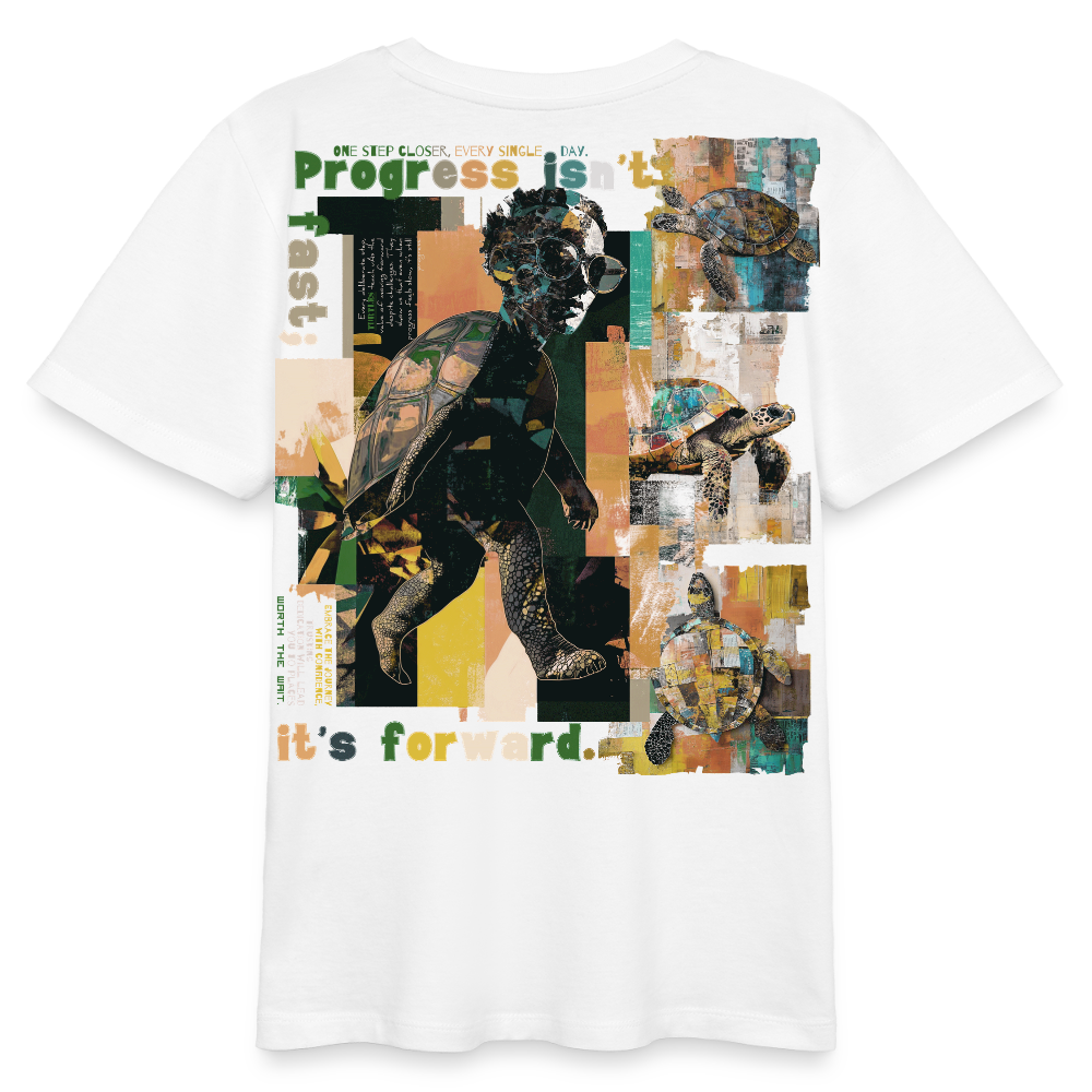 Xantherion, Schildkröte, 1st | Teenager Bio T-Shirt - Weiß