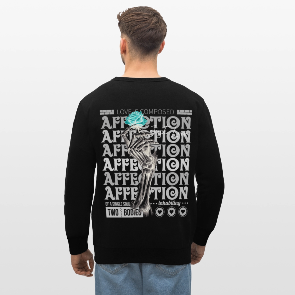 Hestian, Rose, 1st | Roller, Unisex Bio-Sweatshirt - Schwarz