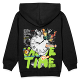 Ifrit, Uhr, 1st | Kinder Hoodie - Schwarz