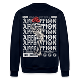 Zeusun, Rose, 1st | Roller, Unisex Bio-Sweatshirt - Navy