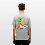 Männer T-Shirt - Grau meliert