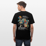 Selenian, Fitness, 1st | Essential, Relaxed Fit Unisex Bio T-Shirt - Schwarz