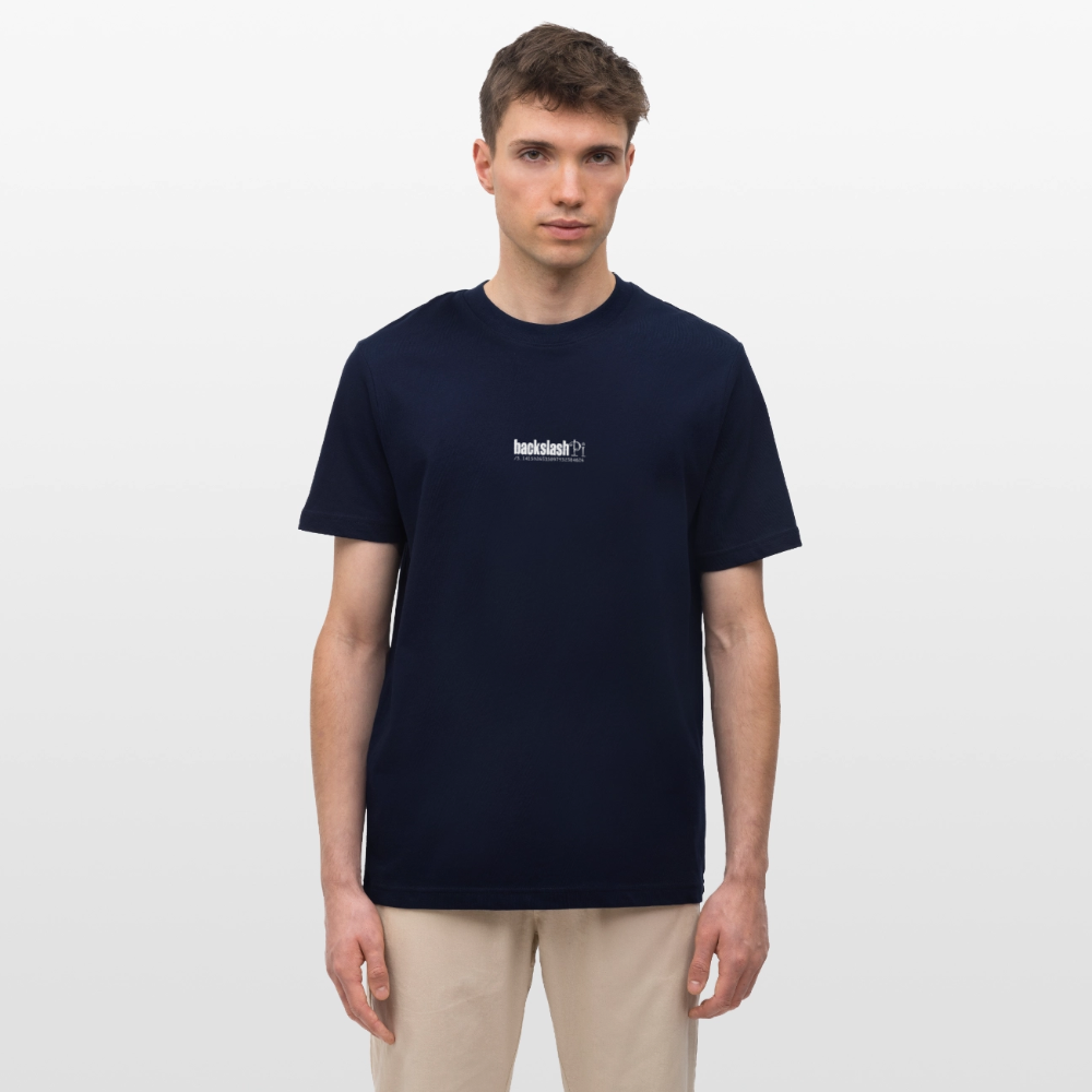 Bishamonten, Totenkopf, 1st | Essential, Relaxed Fit Unisex Bio T-Shirt - Navy