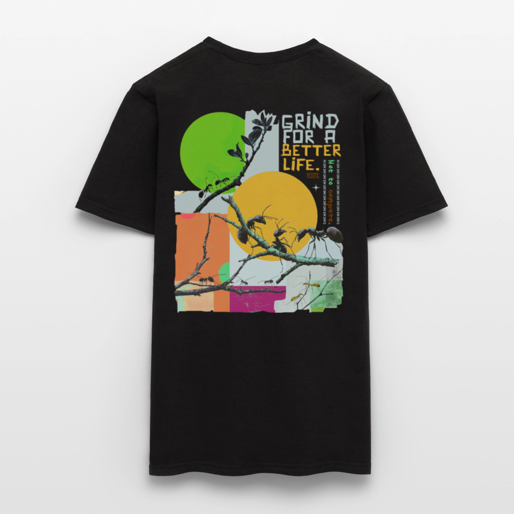 Männer T-Shirt - Schwarz