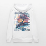Oblivar, Baum, 1st | Cruiser, Unisex Bio-Hoodie - Weiß