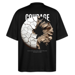 Şêwqî, Donut, 1st | Blaster, Oversize Bio T-Shirt, Unisex - Schwarz