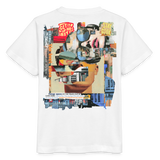 Seraphion, Gesichter, 1st | Kinder Bio T-Shirt - Weiß