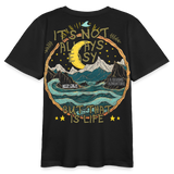 Izanami, Berge, 1st | Teenager Bio T-Shirt - Schwarz