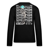 Hestian, Rose, 1st | Teenager Langarmshirt - Schwarz
