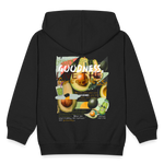 Daeva, Avocado, 1st | Kinder Zip Hoodie - Schwarz