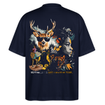 Orphean, Reh, 1st | Blaster, Oversize Bio T-Shirt, Unisex - Navy