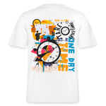 Arkenthos, Uhr, 1st | Essential, Relaxed Fit Unisex Bio T-Shirt - Weiß