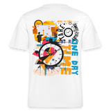 Arkenthos, Uhr, 1st | Essential, Relaxed Fit Unisex Bio T-Shirt - Weiß