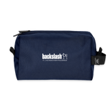 Recycelte Kulturtasche - Navy