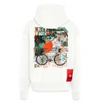 Eldrathis, Fahrrad, 1st | Heavyweight Oversized Bio Zip Hoodie, Unisex - OFF WHITE