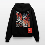 Heraa, Schach, 1st | Heavyweight Oversized Bio Zip Hoodie, Unisex - SOLID BLACK
