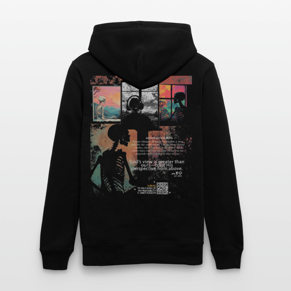 Erosan, Fenster, 1st | Cruiser, Unisex Bio-Hoodie - Schwarz