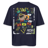Orphean, Reh, 1st | Breezy, Oversized Unisex T-Shirt - Navy