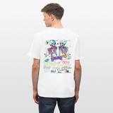 Malakar, Gaming, 1st | Essential, Relaxed Fit Unisex Bio T-Shirt - Weiß