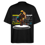 Şevrê, Astronaut, 1st | Blaster, Oversize Bio T-Shirt, Unisex - Schwarz