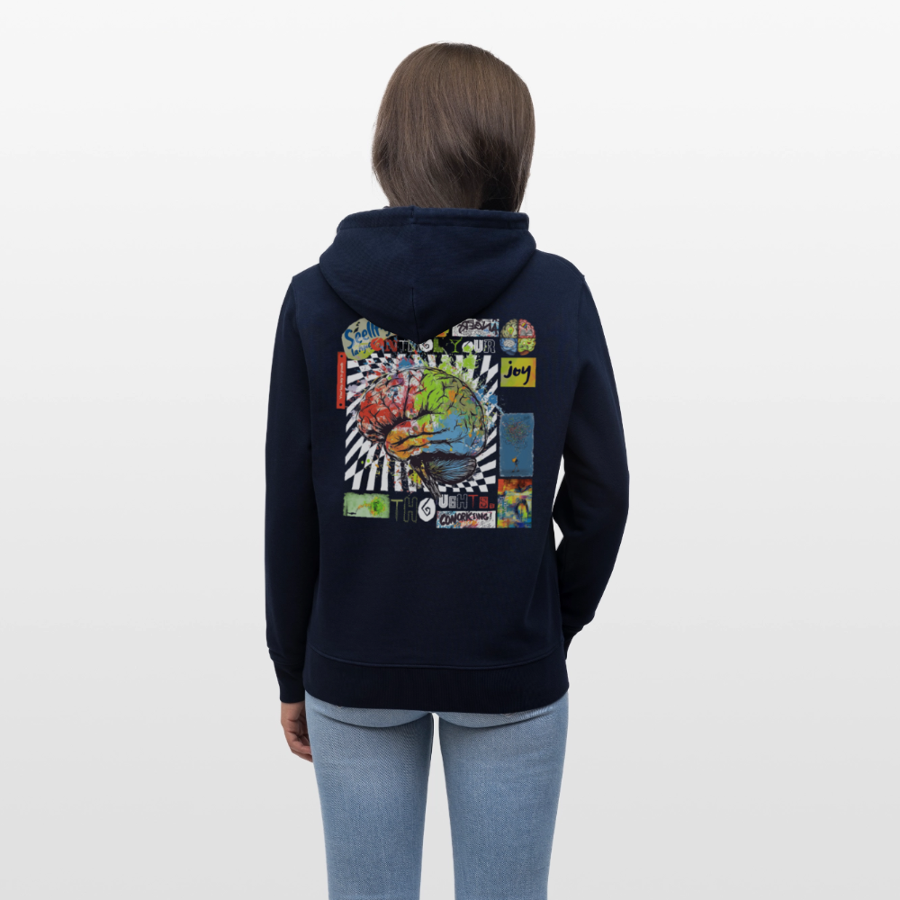 Apollon, Gehirn, 1st | Cruiser, Unisex Bio-Hoodie - Navy