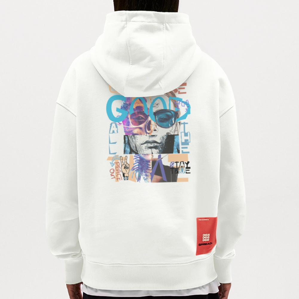 Valtheris, Zombie, 1st | Heavyweight Oversized Bio Hoodie, Unisex - OFF WHITE