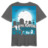 Themisan, Friedhof, 1st | Teenager Bio T-Shirt - Anthrazit